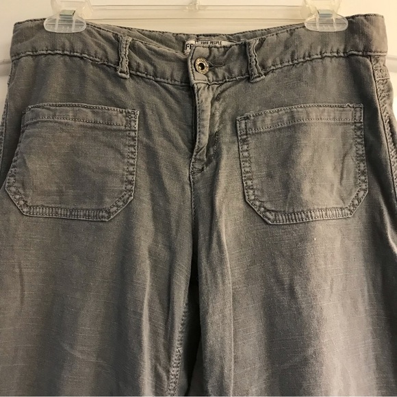 🌸RARE VINTAGE Free People Wide Leg Pants - Picture 14 of 15